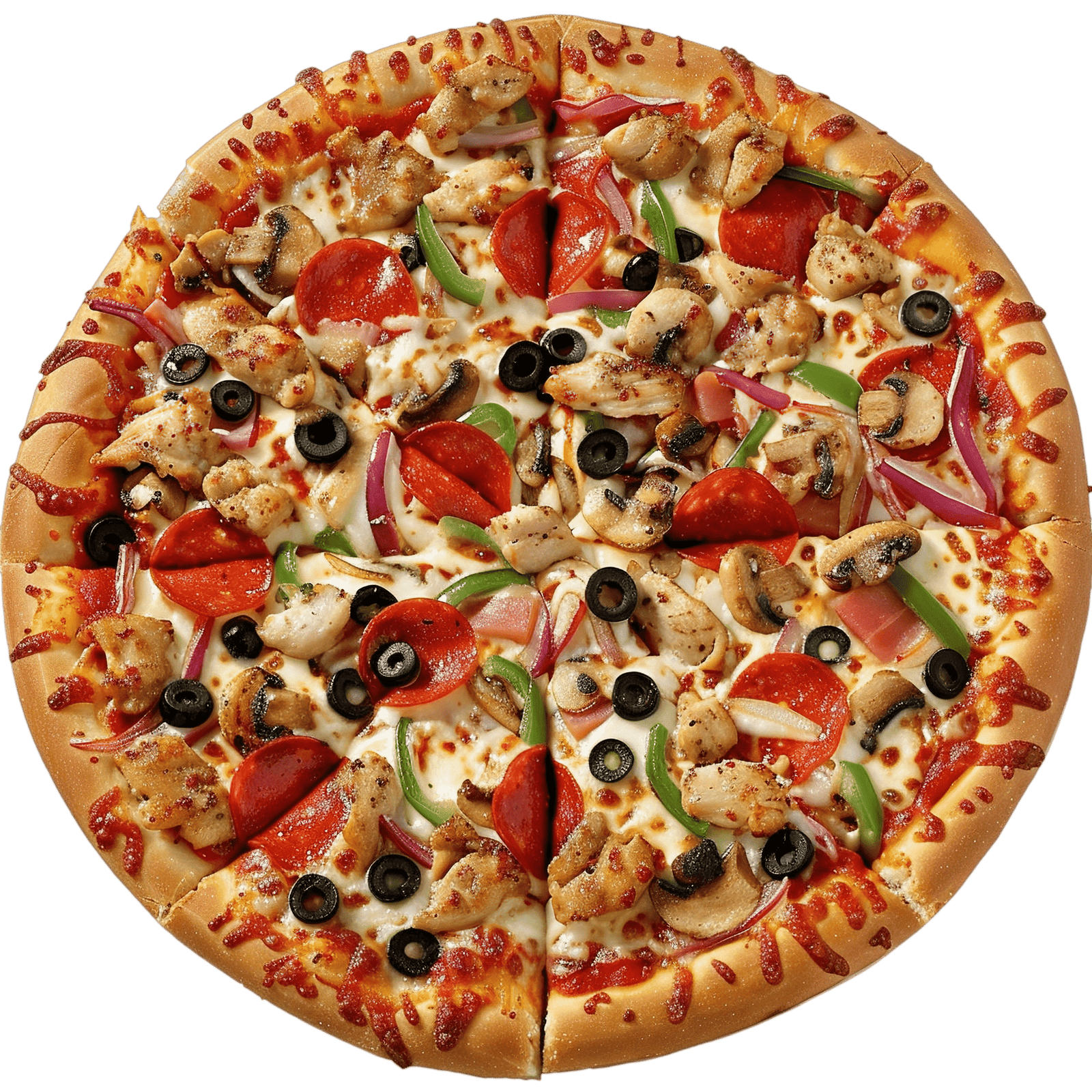 —pngtree—pizza chicken food png vector 17279875